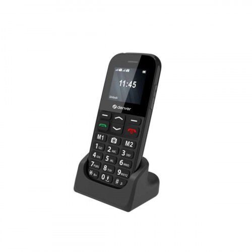 Tlačítkový mobilný telefón Denver Electronics BAS-18800L Čierna 1,77"
