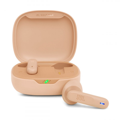 Slúchadlá s Bluetooth JBL Wave Flex Béžová