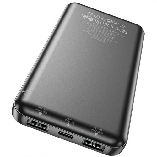 Powerbank Hoco J100 black Čierna 10000 mAh