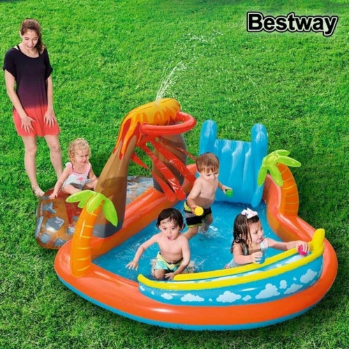 Nafukovací bazén C/C. PISCINA 2.65X2.65X1.04M HINCHABLE Bestway Viacfarebná 265 x 265 x 104 cm