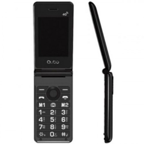 Tlačítkový mobilný telefón Qubo X-28 4G BK Čierna 2,8"