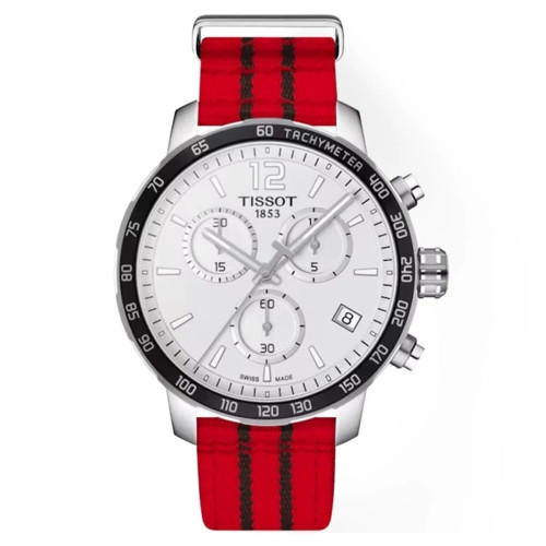 Pánske hodinky Tissot QUICKSTER NBA CHICAGO BULLS Striebristý