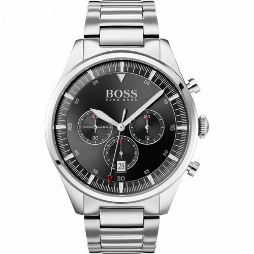 Pánske hodinky Hugo Boss Čierna Striebristý (Obnovené B)