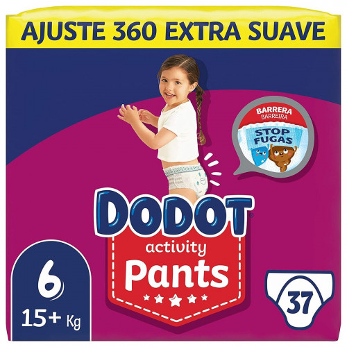 Jednorázové plienky Dodot Dodot Pants Activity 6