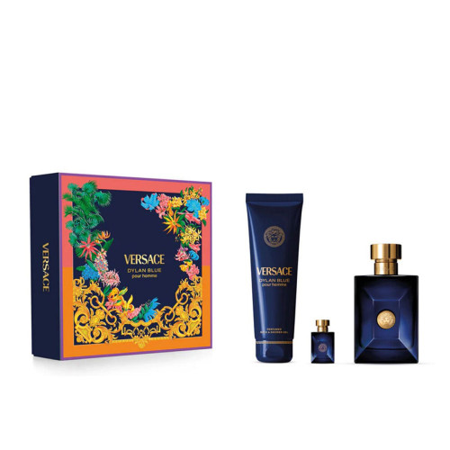 Súprava s pánskym parfumom Versace DYLAN BLUE 3 Kusy