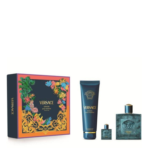 Súprava s pánskym parfumom Versace EROS 3 Kusy