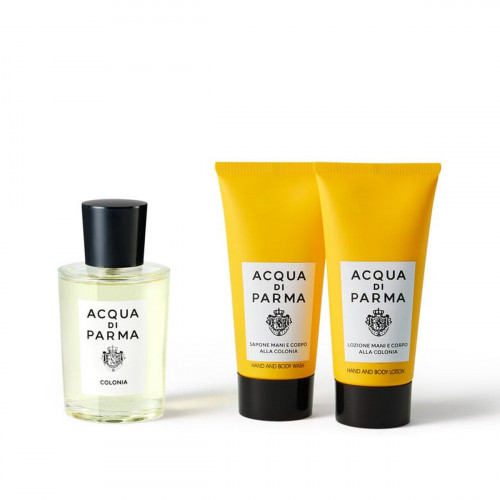 Súprava s unisex parfumom Acqua Di Parma COLONIA 3 Kusy