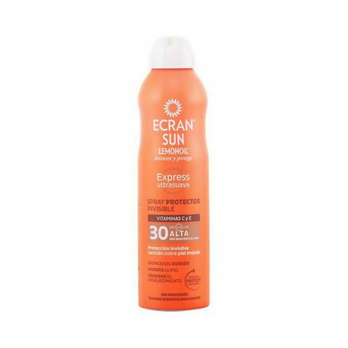 Ochranný sprej na opaľovanie Ecran Biela Spf 30 15 ml 250 ml