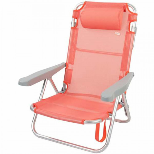 Polstrovaná Skladacia Stolička Colorbaby Flamingo Ružová 48 x 46 x 84 cm Pláž
