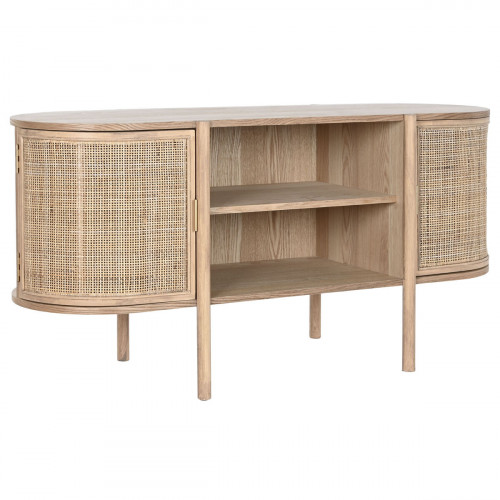 Skrinka na Tv , televízor Home ESPRIT Prírodná Drevo 120 x 43,5 x 60 cm