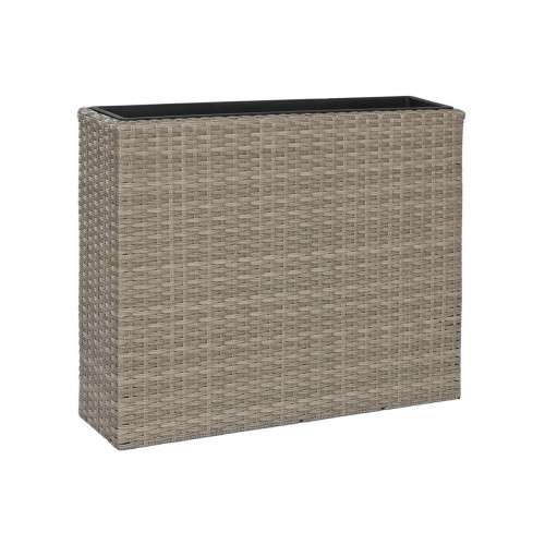 Kvetináč Home ESPRIT Polypropylén Ratan 83 x 22 x 65 cm