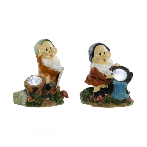 Záhradní škriatkovia Home ESPRIT Viacfarebná 11,5 x 11 x 15,2 cm (2 kusov) Záhradní škriatkovia Home ESPRIT Viacfarebná 11,5 x 11 x 15,2 cm (2 kusov)