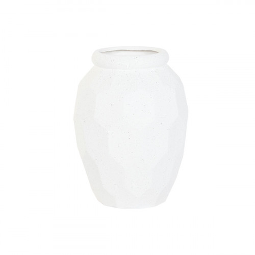 Kvetináč Home ESPRIT Biela Magnézium Moderný 43 x 43 x 80 cm