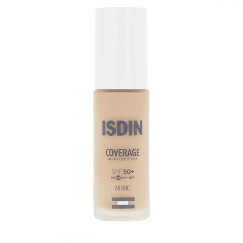 Podklad pre tekutý make-up Isdin COVERAGE Nº 2.0 Beige Spf 50 30 g