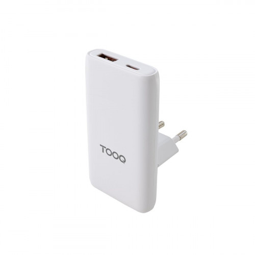 Stenová nabíjačka TooQ TQWC-GANSL65W1A1C Biela 65 W