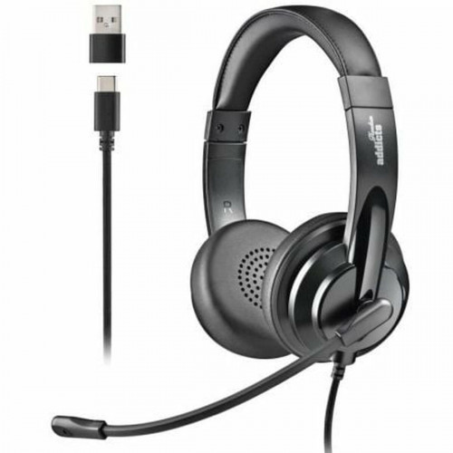 Slúchadlá NGS VOX605USBC Čierna