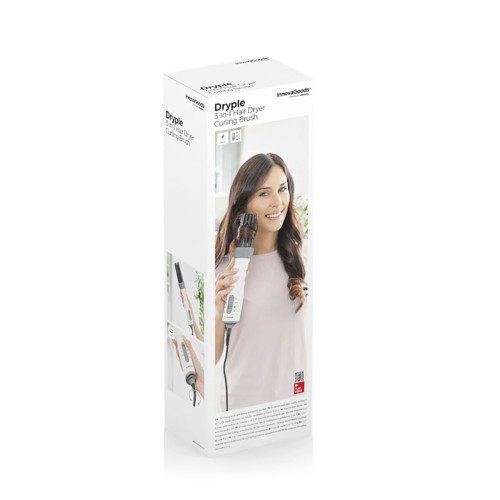 Curlingová vlasy, styler a sušič vlasov 3 v 1 Dryple InnovaGoods 550 W Curlingová vlasy, styler a sušič vlasov 3 v 1 Dryple InnovaGoods 550 W