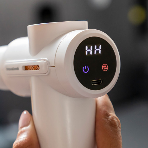 Pištoľ na horúce a studené svalové masáže Hokgun InnovaGoods Pištoľ na horúce a studené svalové masáže Hokgun InnovaGoods