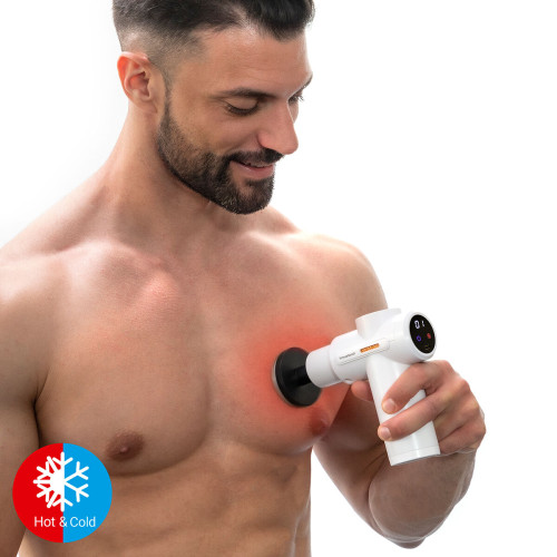 Pištoľ na horúce a studené svalové masáže Hokgun InnovaGoods Pištoľ na horúce a studené svalové masáže Hokgun InnovaGoods