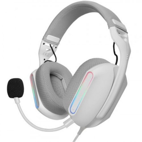 Slúchadlá s mikrofónom Mars Gaming MHPROW Biela