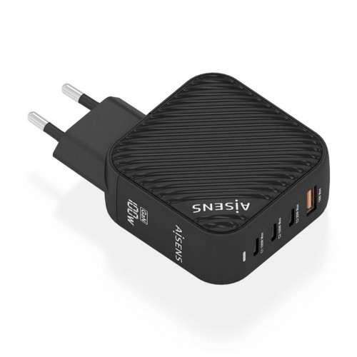 Stenová nabíjačka Aisens ASCH-100W4P029-BK Čierna Viacfarebná 100 W