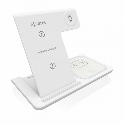 Bezdrôtová nabíjačka Aisens ASCH-15W3WC044-W 3 v 1