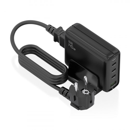 Stenová nabíjačka Aisens GAN Čierna 140 W 50 W