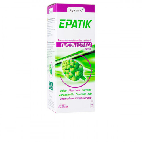 Výživový doplnok Epatik Detox Drasanvi (250 ml)