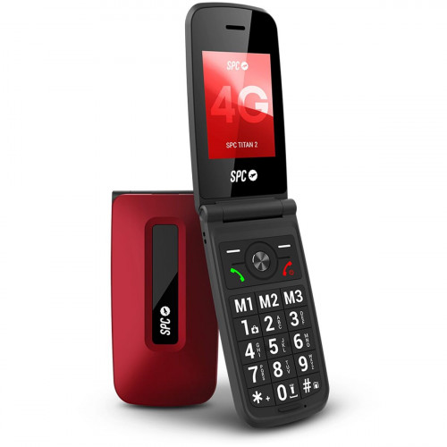 Mobilný Telefón SPC TITAN 2      4G Červená 2,4"