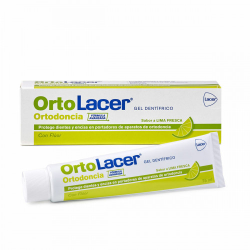 Zubná pasta Lacer Ortodoncia Lime (75 ml)
