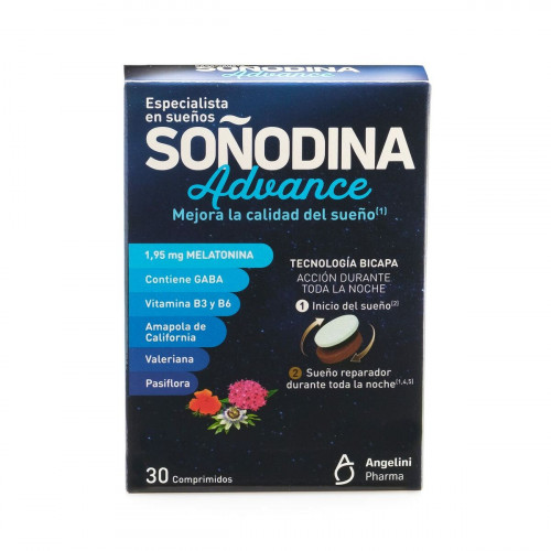 Doplnok proti nespavosti Natura Essenziale Soñodina Advance Melatonín 30 kusov