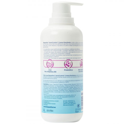 Telové mlieko Bepanthol BEPANTHOL SENSICONTROL 400 ml