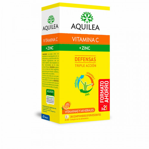 Výživový doplnok Aquilea Vitamina C Zinc 28 kusov