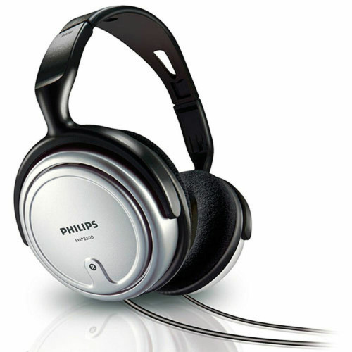Slúchadlá s mikrofónom Philips SHP2500/37 Čierna Sivá S káblom