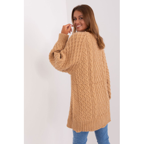Dlhý sveter model 185744 Wool Fashion Italia Dlhý sveter model 185744 Wool Fashion Italia