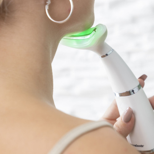 Reduktor dvojitej brady s fototerapiou, termoterapiou a vibráciami Kinred InnovaGoods Reduktor dvojitej brady s fototerapiou, termoterapiou a vibráciami Kinred InnovaGoods