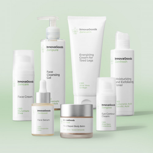 Sada runa na pleť aj telo CBD InnovaGoods Sada runa na pleť aj telo CBD InnovaGoods