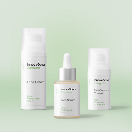 Hydratačná sada na pleť CBD InnovaGoods Hydratačná sada na pleť CBD InnovaGoods