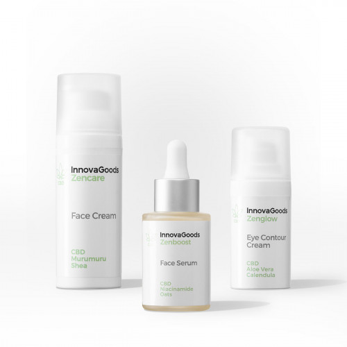 Hydratačná sada na pleť CBD InnovaGoods Hydratačná sada na pleť CBD InnovaGoods